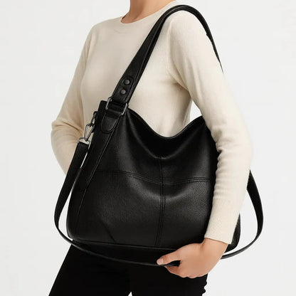 Genuine Leather Handbag - Atis
