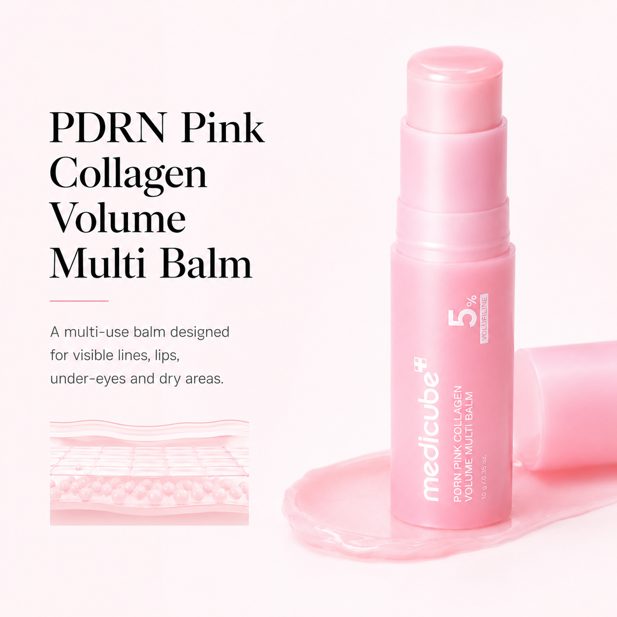 Medicube PDRN Pink Collagen Volume Multi Balm