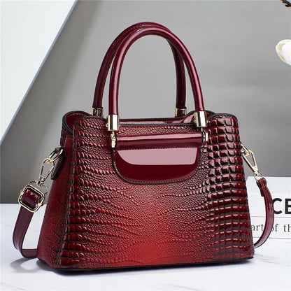 Genuine Leather Handbag - Lianne