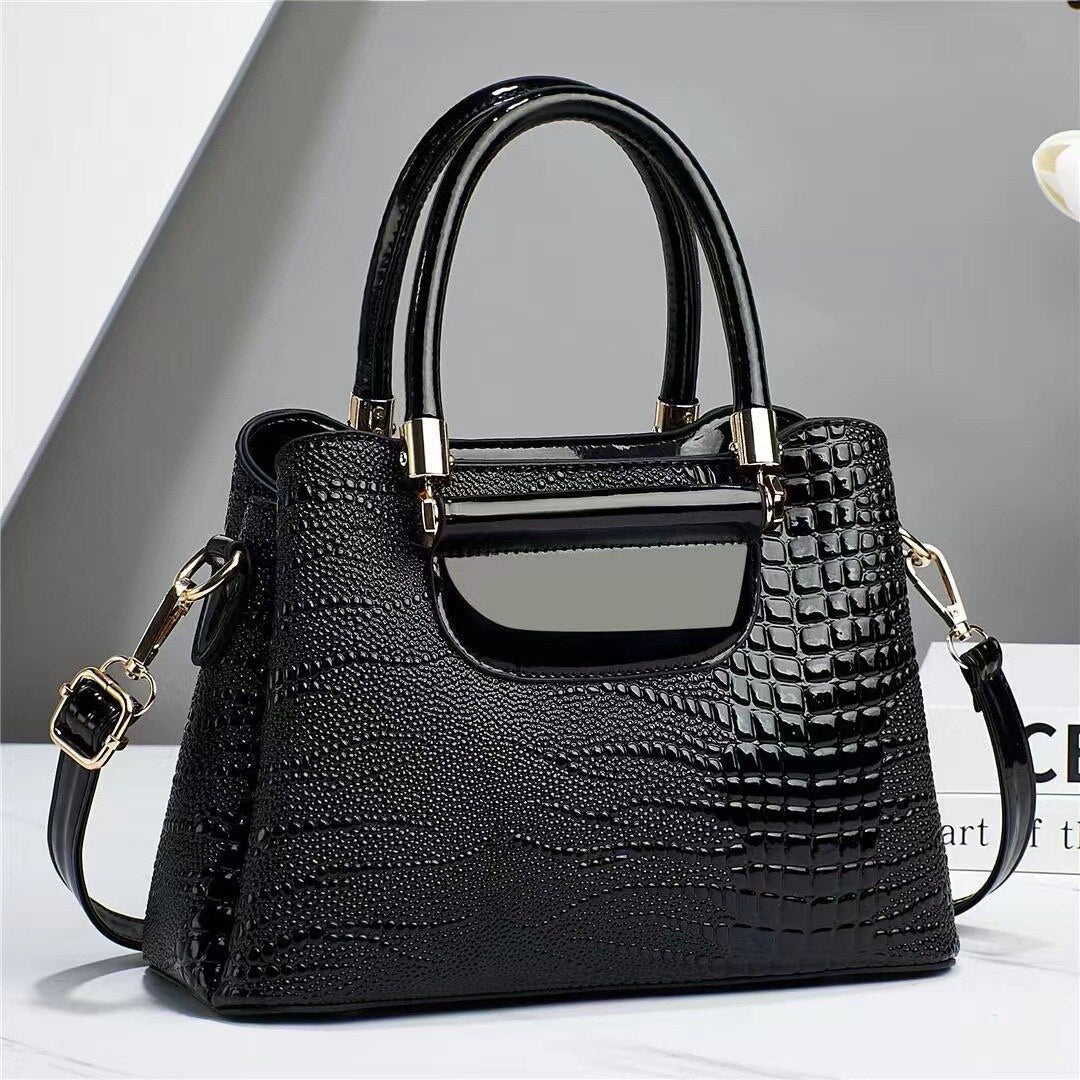 Genuine Leather Handbag - Lianne