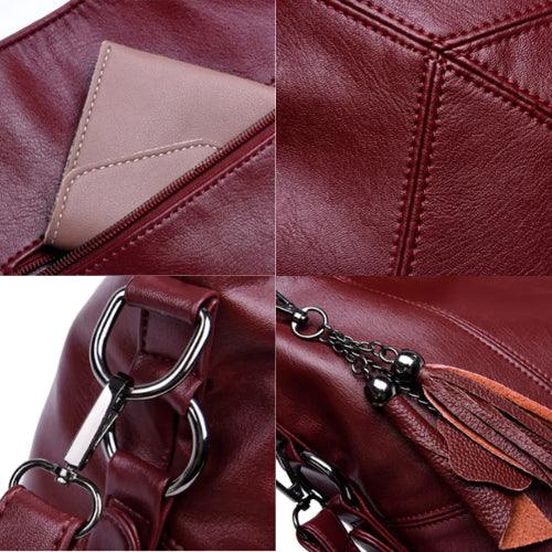 Genuine Leather Handbag - Catharina