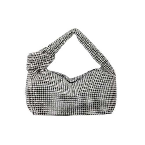 Fabiana Glitter Baguette Bag