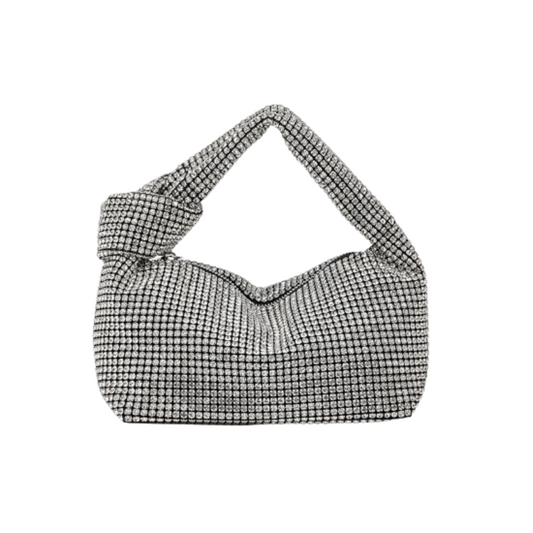 Fabiana Glitter Baguette Bag