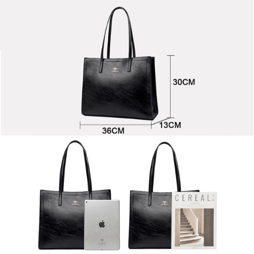 Genuine Leather Handbag - Glim