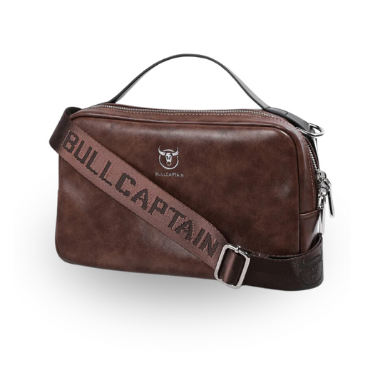 Genuine Leather Shoulder Bag - Fiama