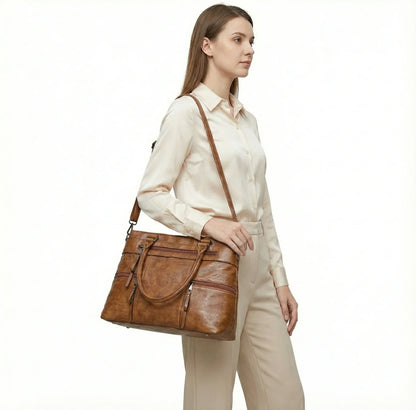 Handbag in Genuine Leather - Verse