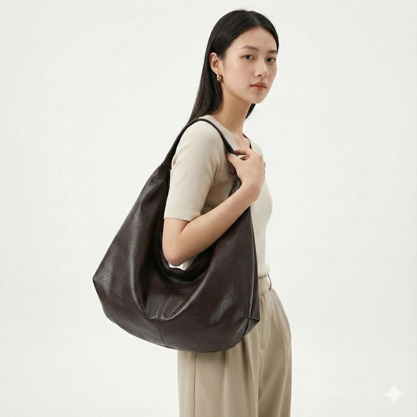 Genuine Leather Handbag - Gama