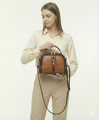 Small Handbag in Genuine Leather - Novelle