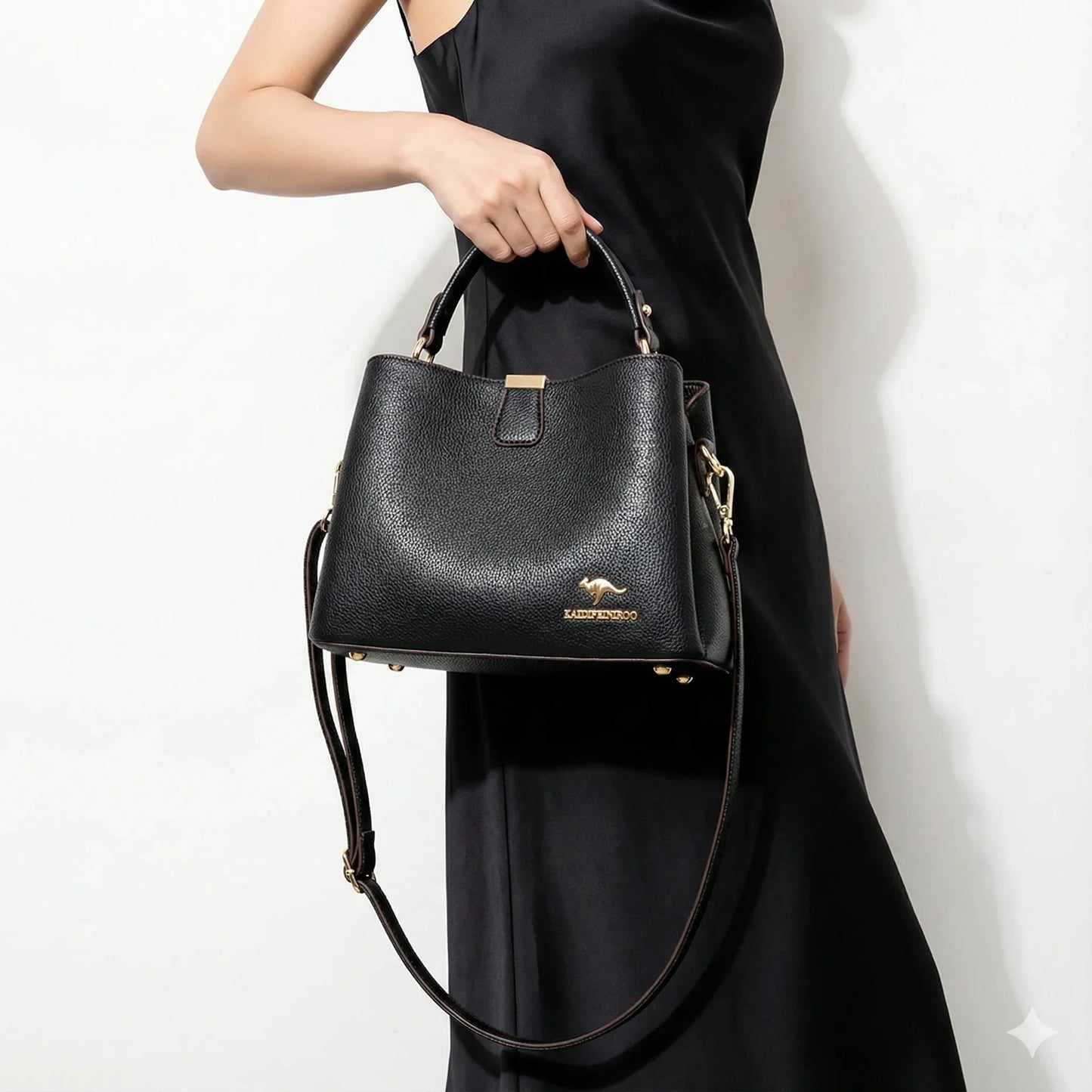 Genuine Leather Handbag - Elizabeth