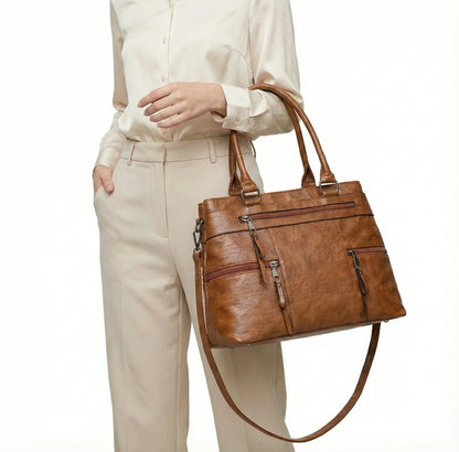 Handbag in Genuine Leather - Verse