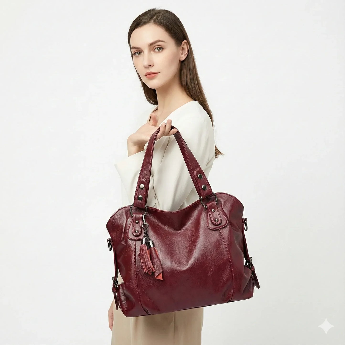 Leather Handbag - HighClass