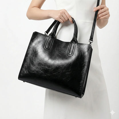 Genuine Leather Handbag - Criz