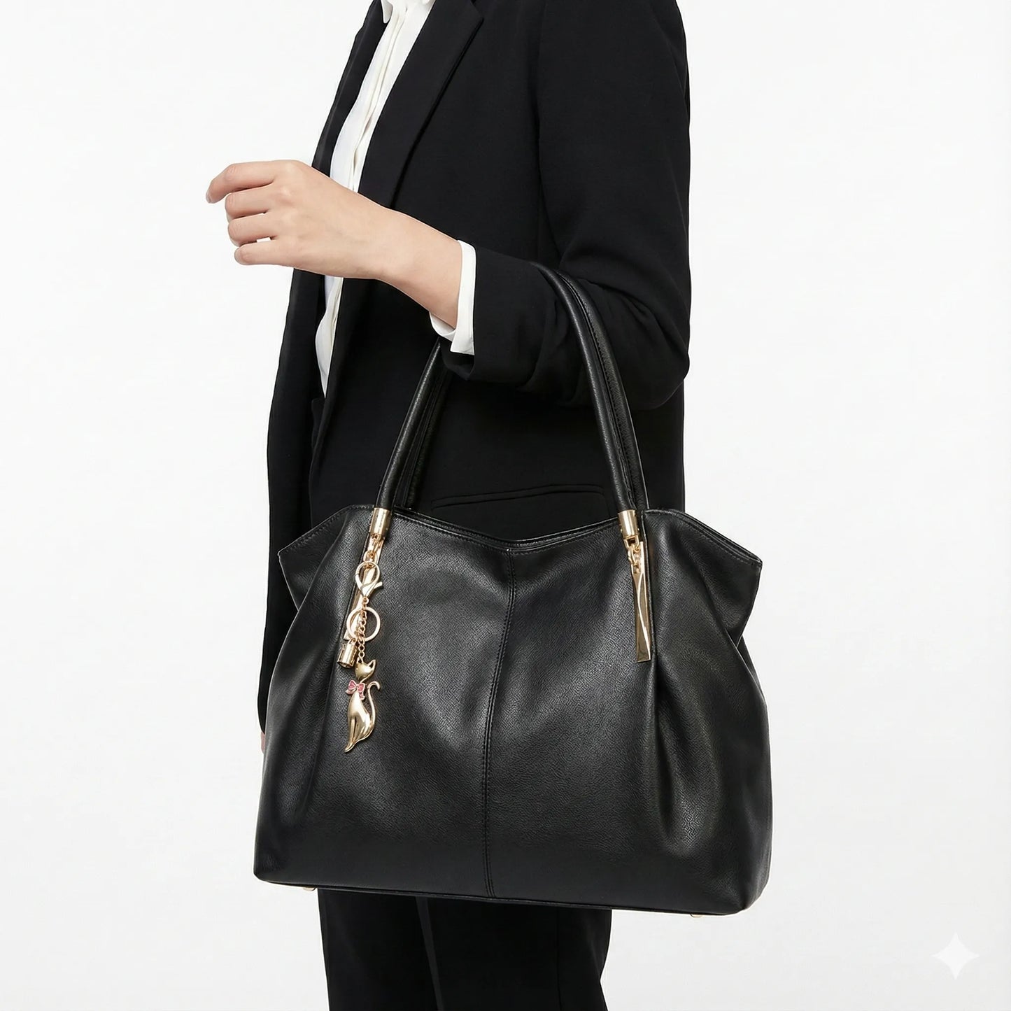 Genuine Leather Handbag - Elisa