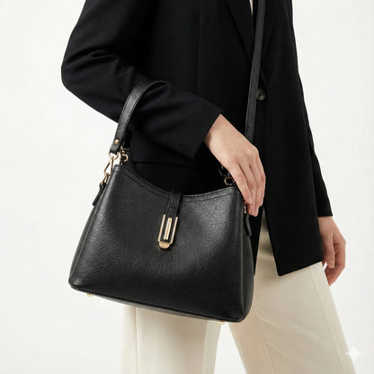 Genuine Leather Handbag - Brail