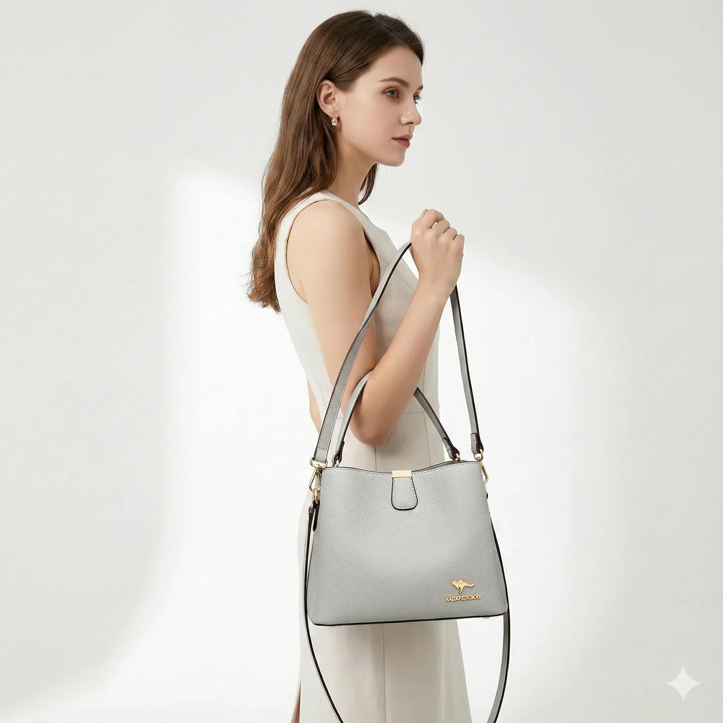 Genuine Leather Handbag - Elizabeth