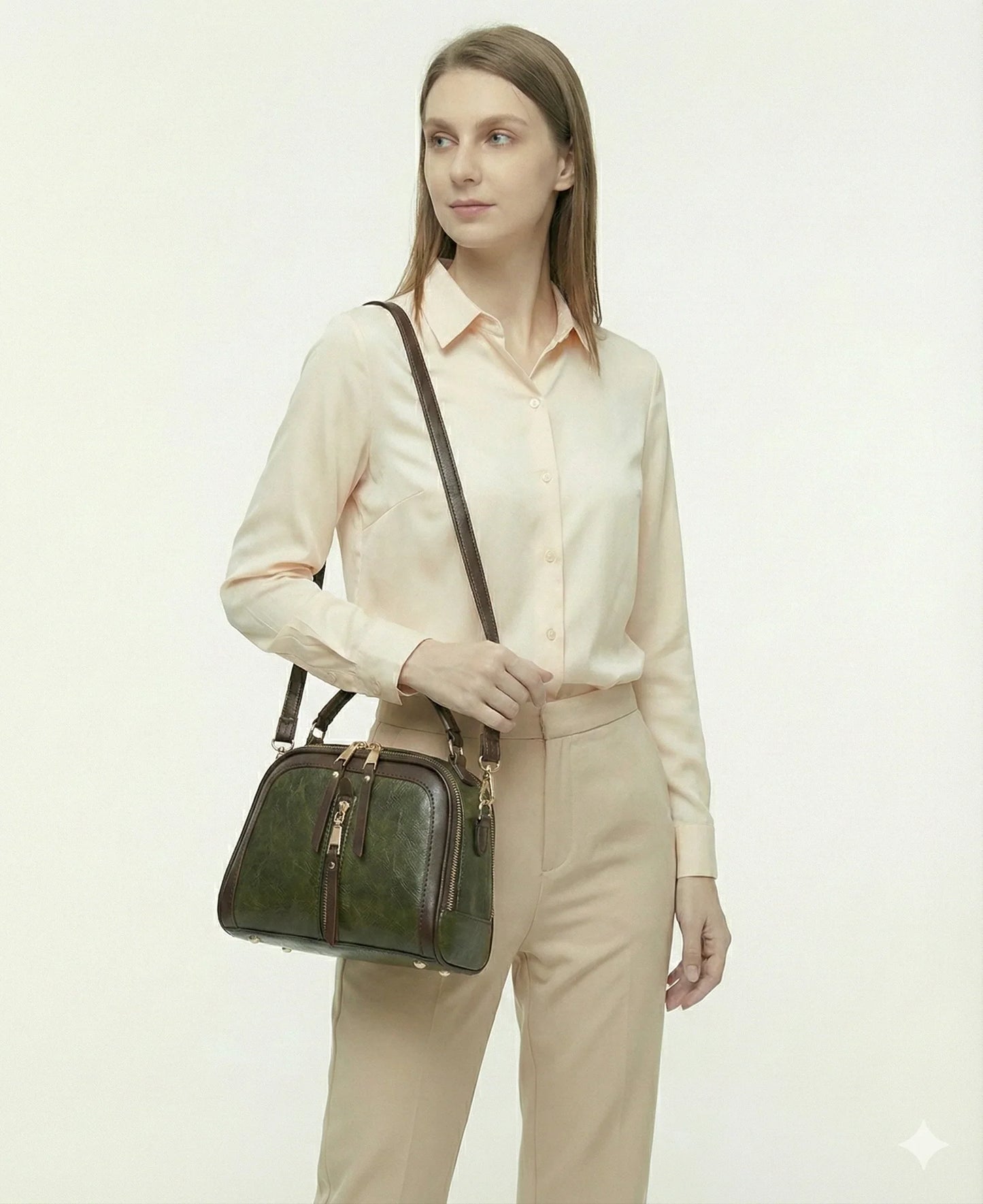 Small Handbag in Genuine Leather - Novelle