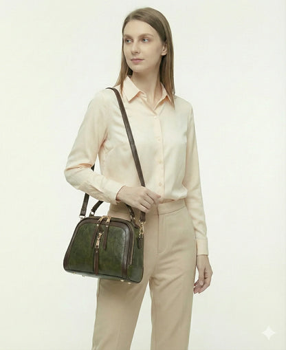 Small Handbag in Genuine Leather - Novelle