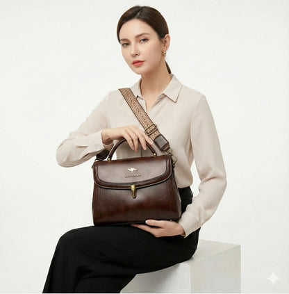 Handbag in Genuine Leather - Venis
