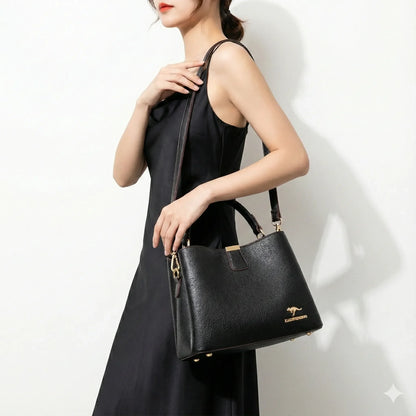 Genuine Leather Handbag - Elizabeth