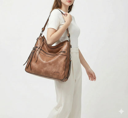 Genuine Leather Handbag - Pietra