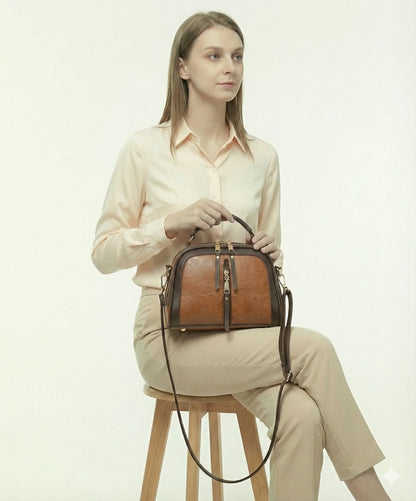 Small Handbag in Genuine Leather - Novelle
