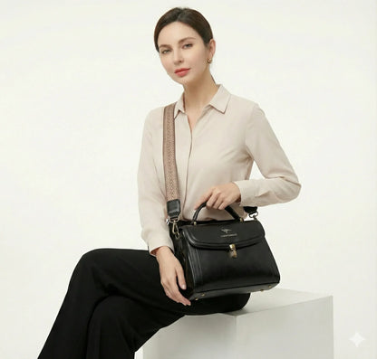 Handbag in Genuine Leather - Venis