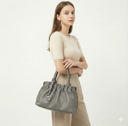 Genuine Leather Handbag - Italia