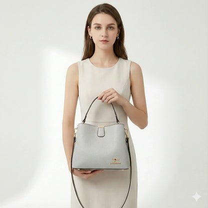 Genuine Leather Handbag - Elizabeth