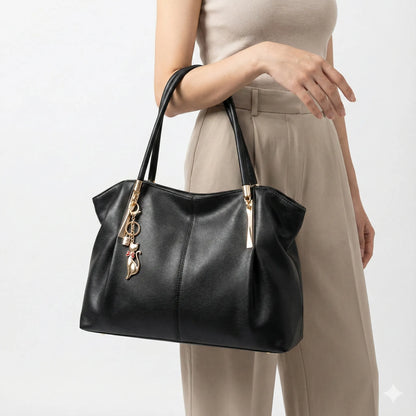 Genuine Leather Handbag - Elisa