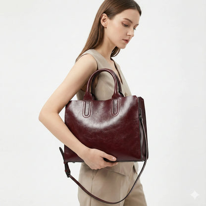 Genuine Leather Handbag - Criz