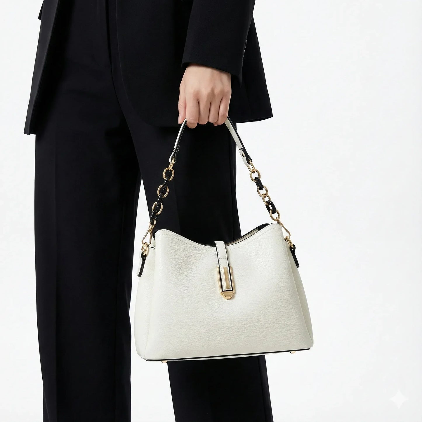 Genuine Leather Handbag - Brail