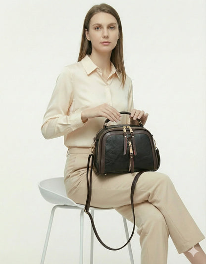 Small Handbag in Genuine Leather - Novelle
