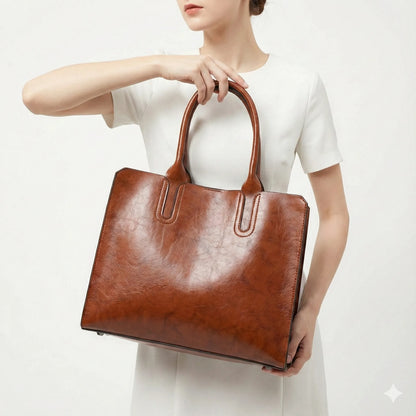 Genuine Leather Handbag - Criz