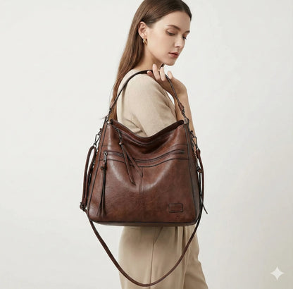 Genuine Leather Handbag - Pietra