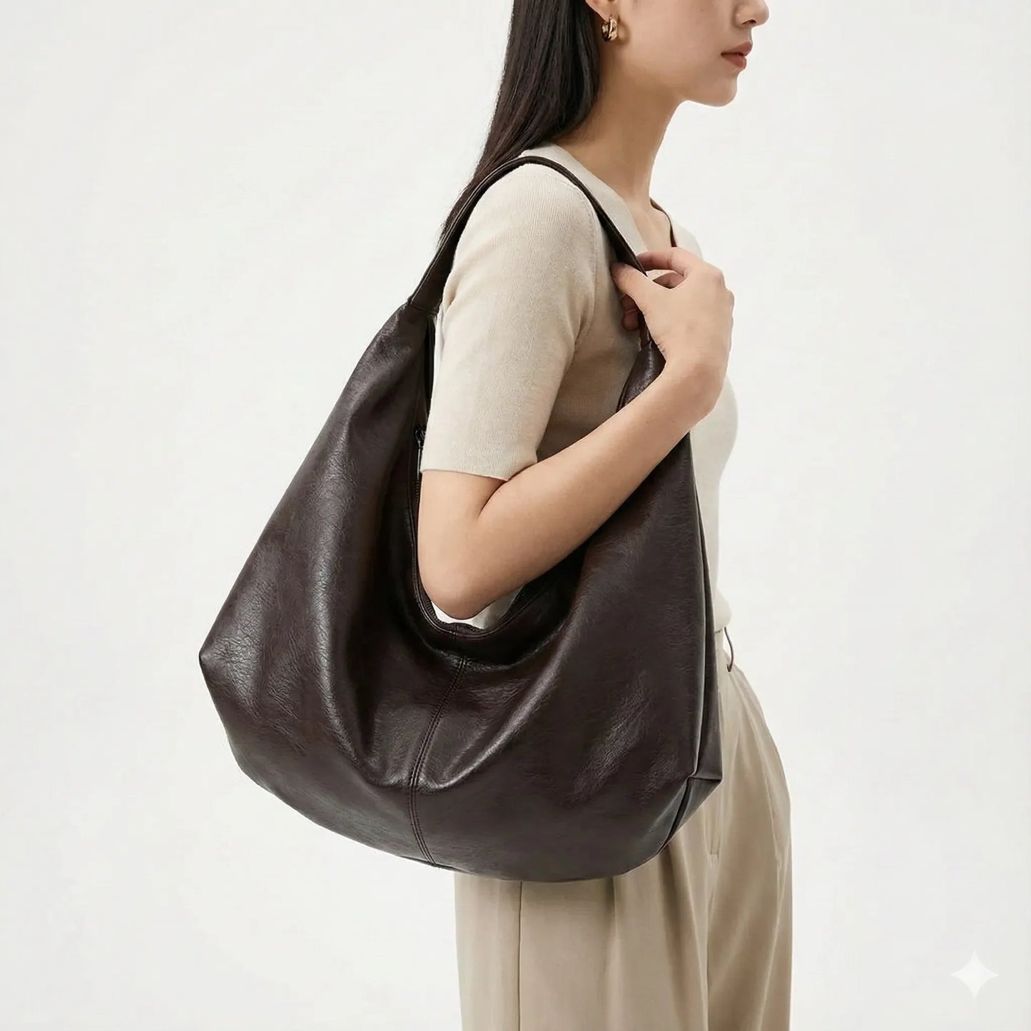 Genuine Leather Handbag - Gama