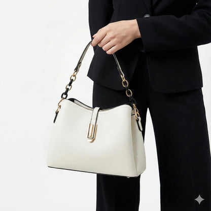 Genuine Leather Handbag - Brail