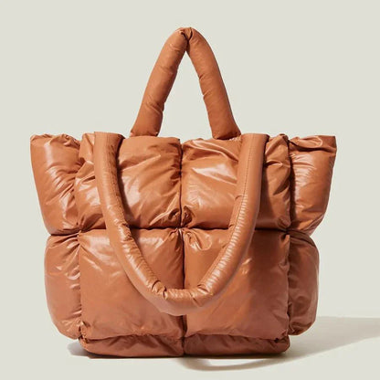 Women's Puffer Handbag - Billie