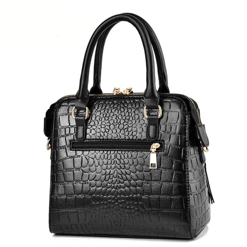Handbag in Genuine Leather - Mia