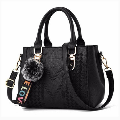Genuine Leather Handbag - Quitine