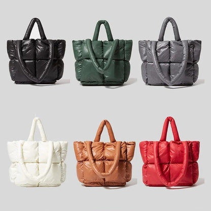 Women's Puffer Handbag - Billie