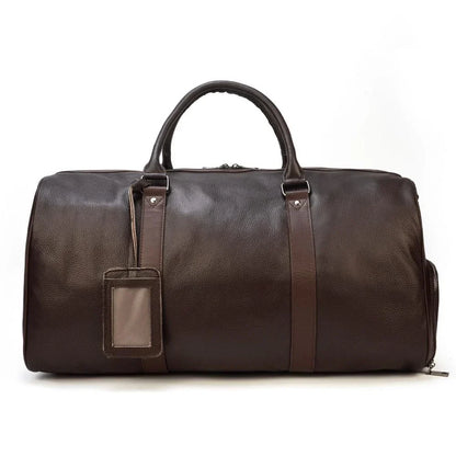 Genuine Leather Travel Bag - Wilma