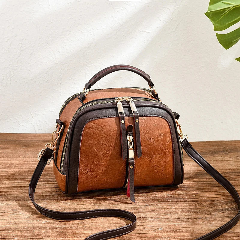 Small Handbag in Genuine Leather - Novelle