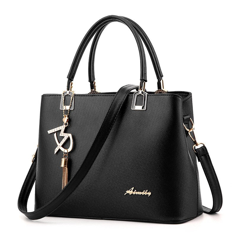 Leather Handbag - Zayna