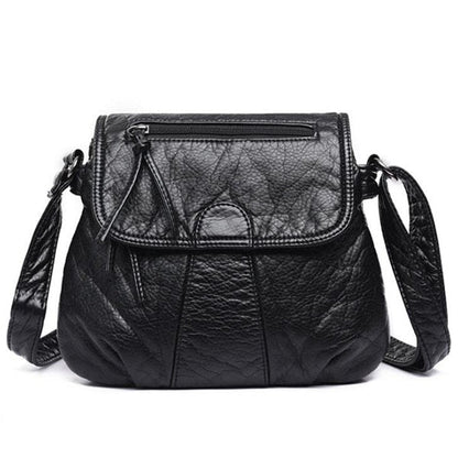 Leather Handbag - Perla