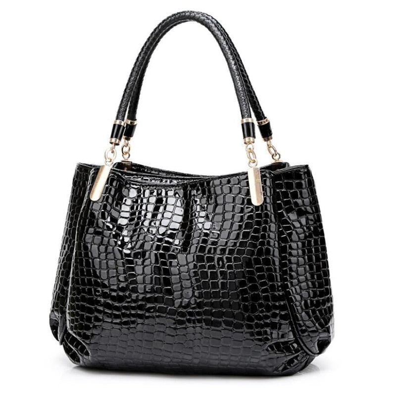Leather Handbag - Calantha