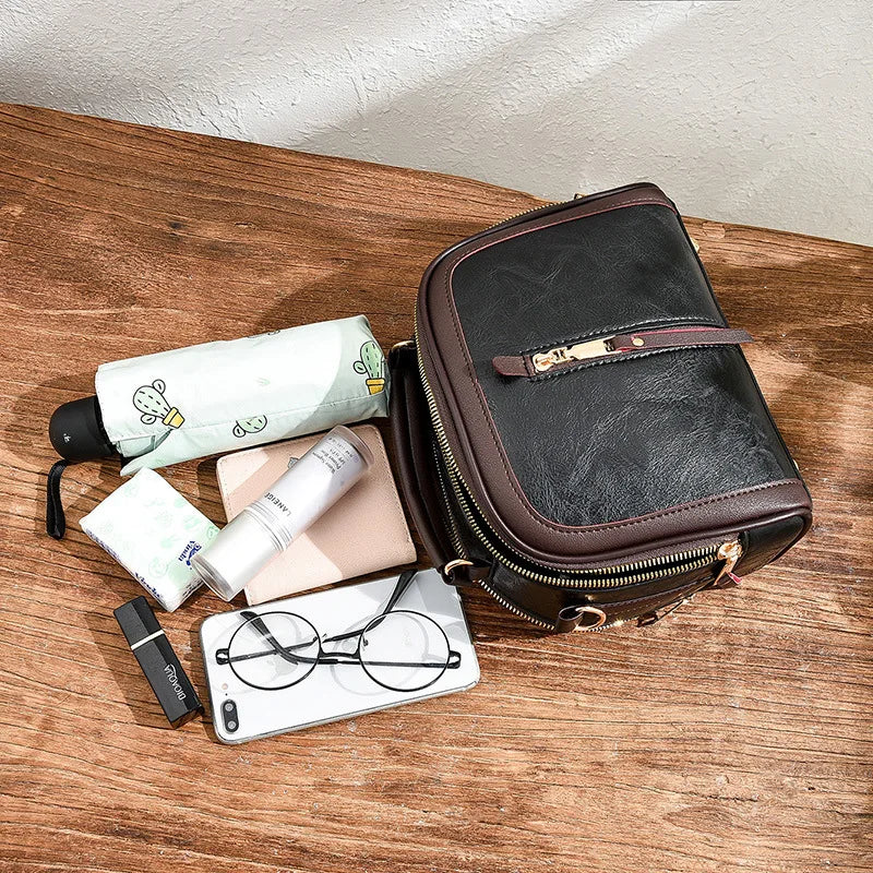 Small Handbag in Genuine Leather - Novelle