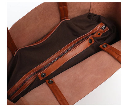 Genuine Leather Handbag - Kassia