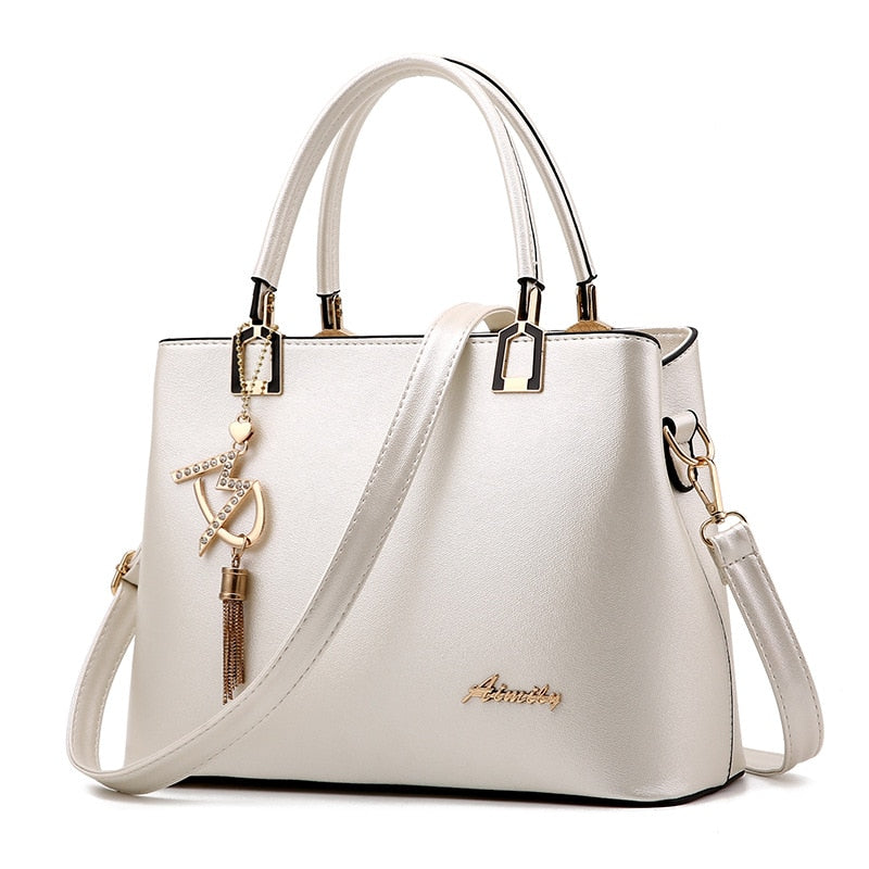 Leather Handbag - Zayna