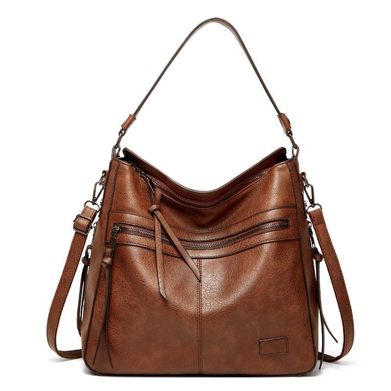 Genuine Leather Handbag - Pietra