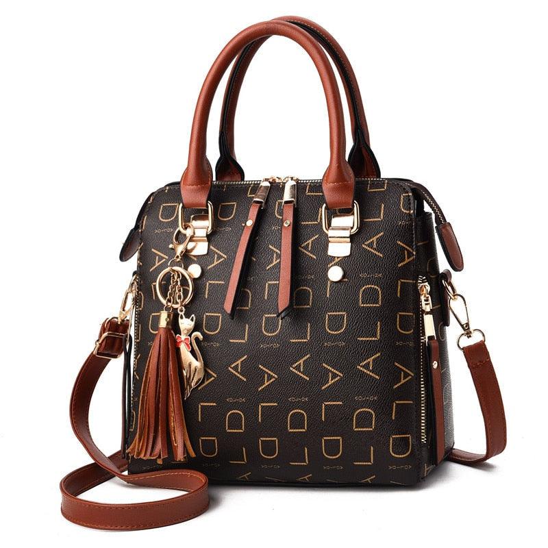Genuine Leather Handbag - Ulara